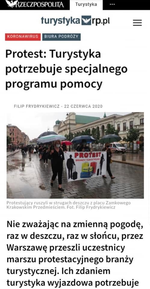 Branża turystyczna nie była słuchana!