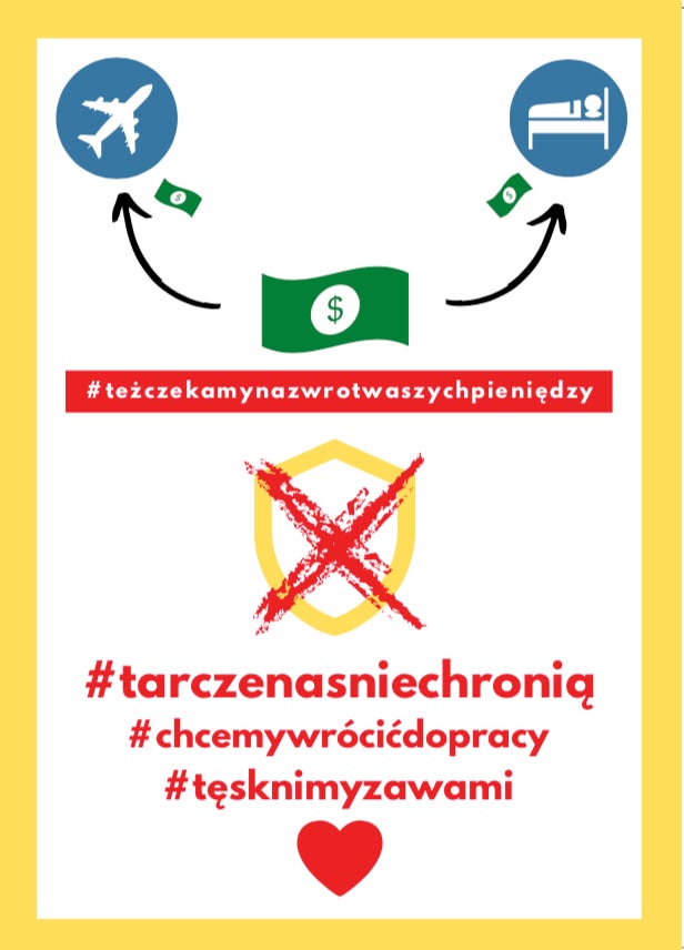 Walczmy z dezinformacją jakiej poddawani są nasi klienci, że rzekomo turystyka dostała wielkie wsparcie!