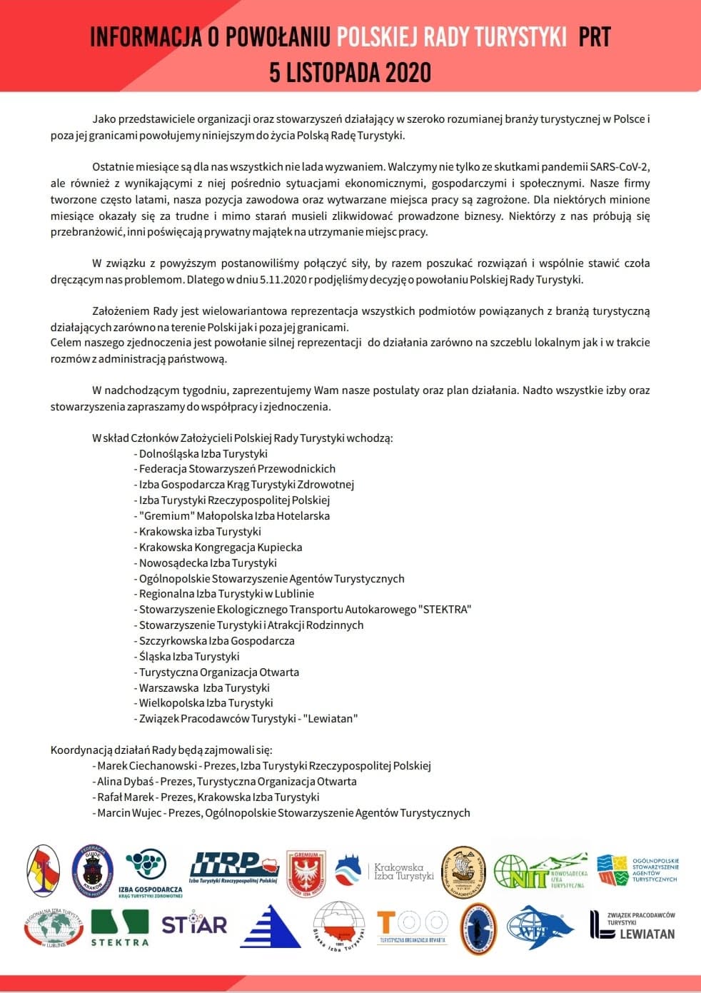 Od jakiegoś czasu padały głosy, że turystyka ma za słabą reprezentację na szczeblu państowym, administarc…