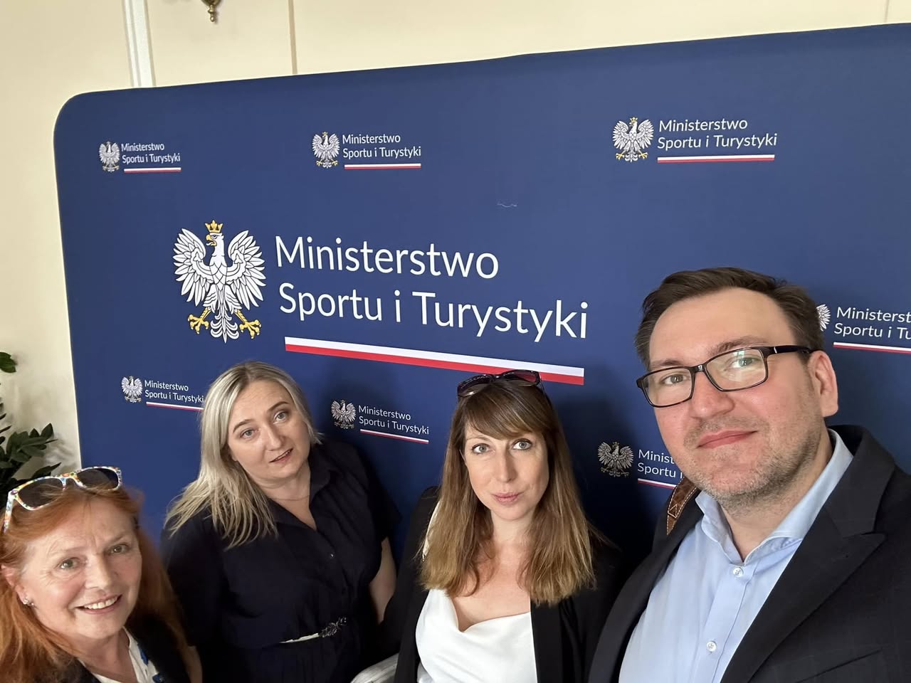 Dzień roboczy w #TOO, zarząd w komplecie na spotkaniu w Ministerstwo Sportu i Turystyki