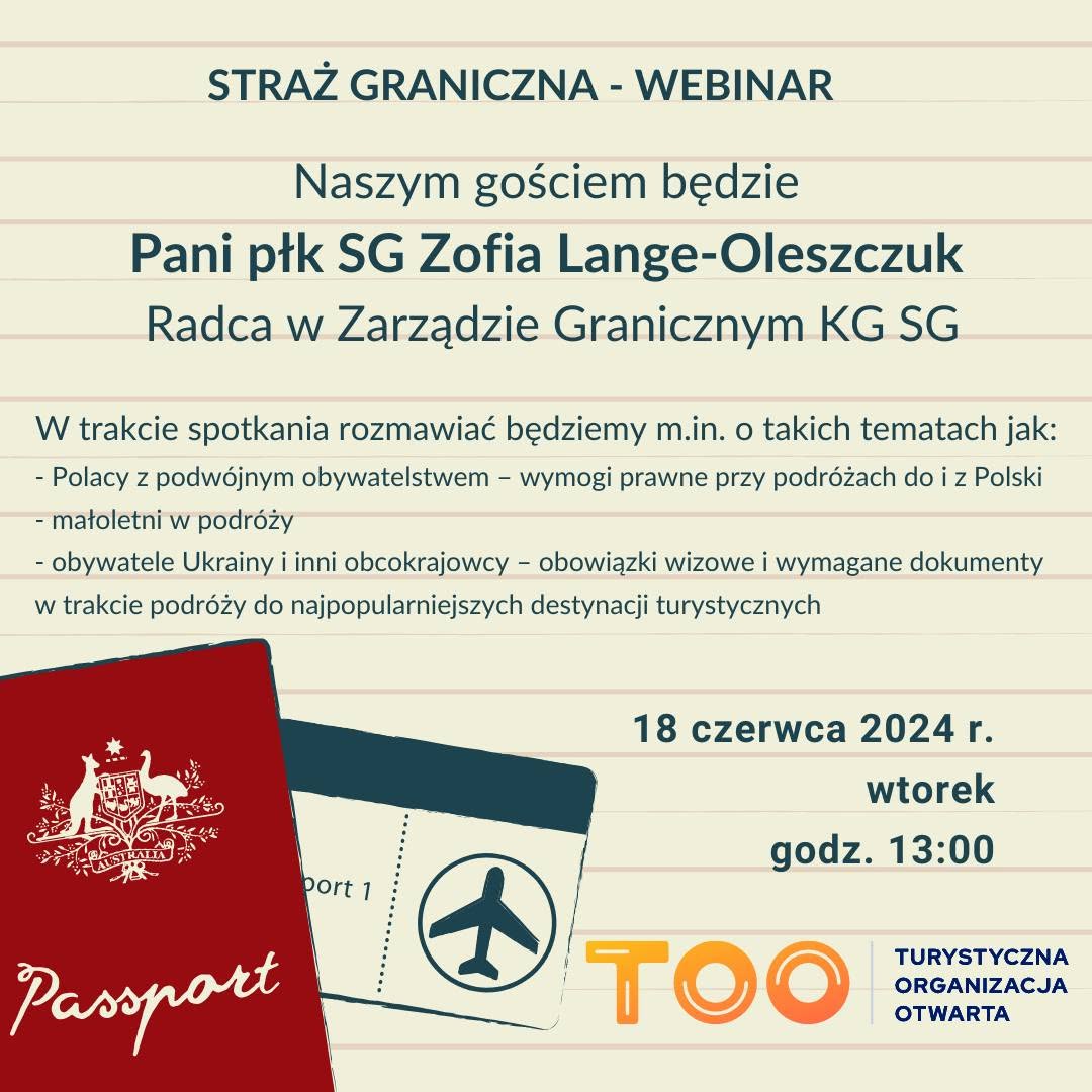 WEBINAR - PRZEPISY GRANICZNE - ZAPRASZAMY