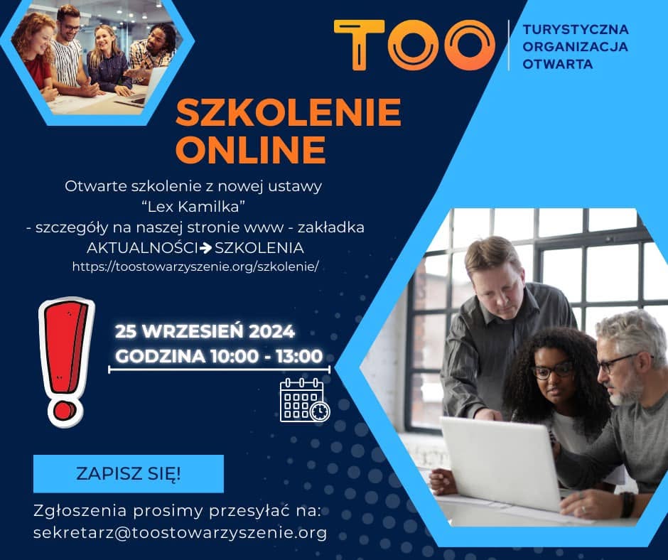 Kolejne szkolenie już w środę. Serdecznie zapraszamy!