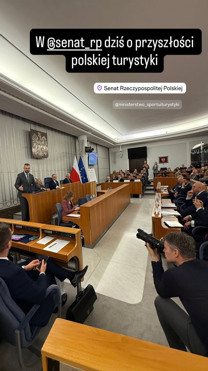 Dziś w Senacie odbyła się konferencja „Turystyka przyszłości – badania, gospodarka, prawo”, po raz pierws…